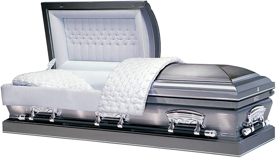 Modern Steel Casket